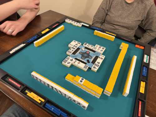 A table of VMC mahjong players!
